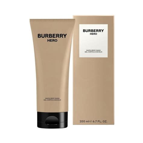 burberry hero hair and body wash